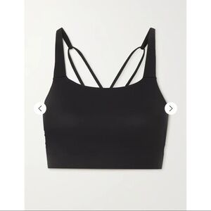 Nike Dri fit luxe sports bra black small